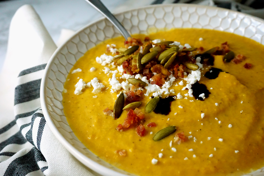Autumn Apple Butternut Squash Soup