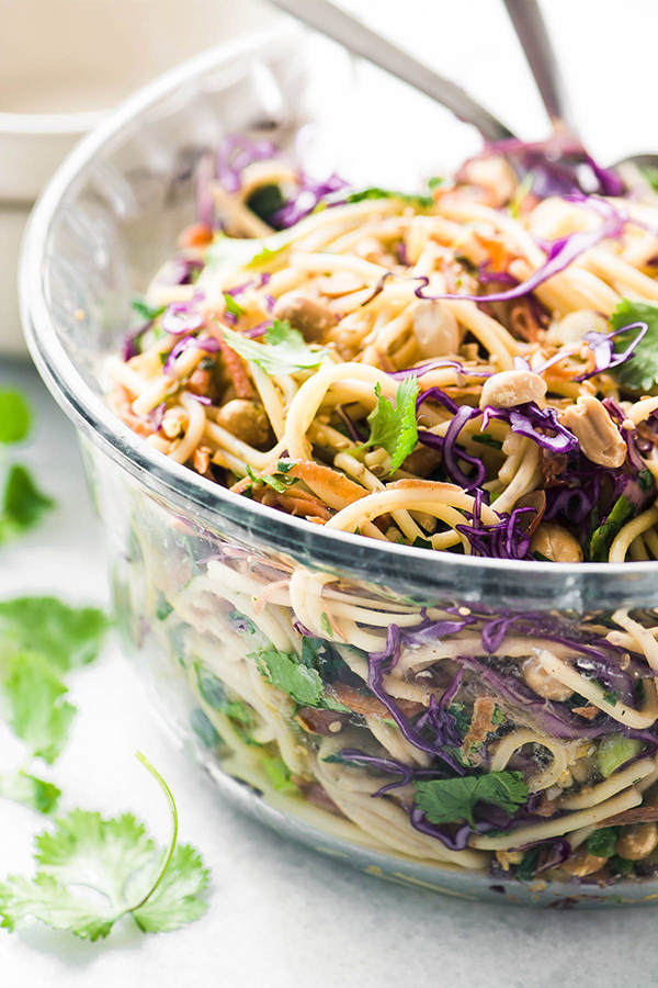 Spicy Thai Spaghetti Salad by The View from Great Island