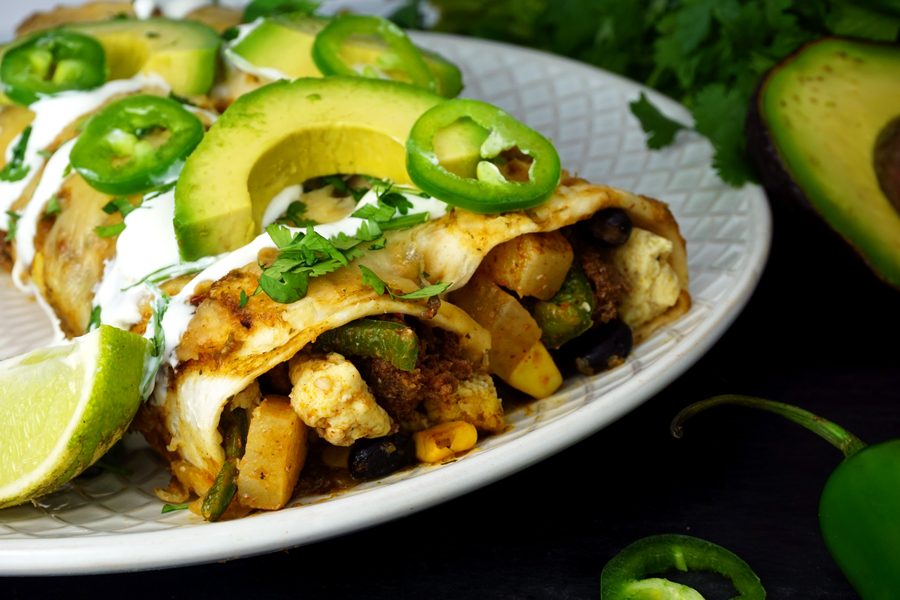 Breakfast Enchiladas