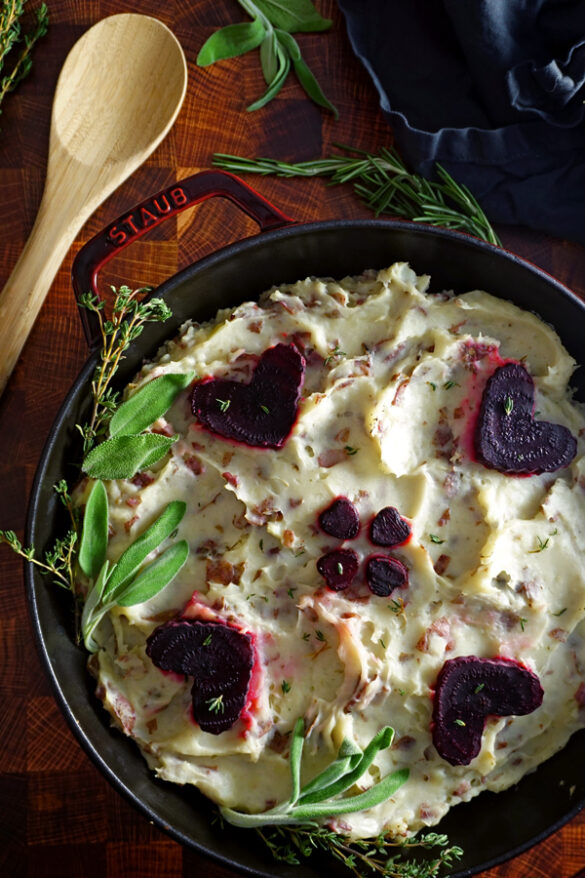 Vegan Shepherd's Pie with Roasted Root Vegetables Frydae